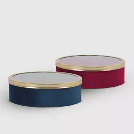 Шкатулка для украшений Ad trend д18х6 см в ассортименте