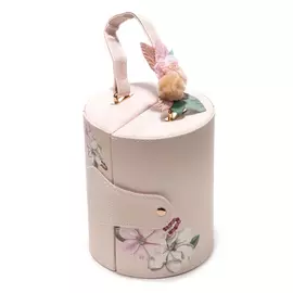 Шкатулка для украшений Calvani розовая 14х17 см