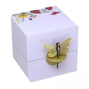 Шкатулка Empire бабочки 20x20x20 см