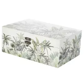 Декоративная шкатулка Fuzhou star Джунгли разноцветная 25,2х17х10,2 см