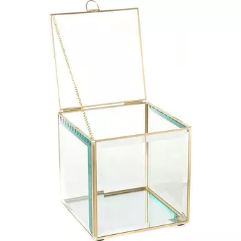 Шкатулка Glasar 15х15х15см