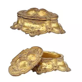 Шкатулка Glasar 18x13x7см