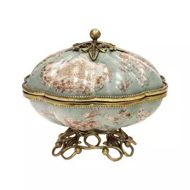 Шкатулка Glasar 20x20x18см