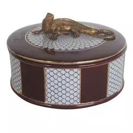 Шкатулка Glasar хозяйка медной горы 18x18x12см