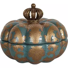 Шкатулка Glasar с короной 10x10x7 см