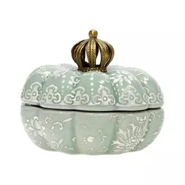 Шкатулка Glasar с короной 10x10x7см