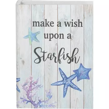 Шкатулка Glasar в виде книги с морскими звёздами 17х5,3х23,2 см