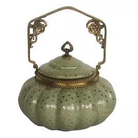 Шкатулка с ручкой Glasar 17x17x21см