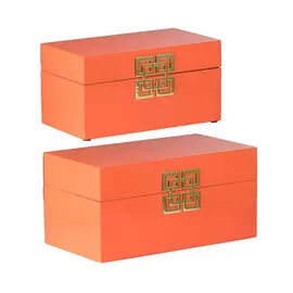 Шкатулки Glasar набор 2 предмета 34х19х16