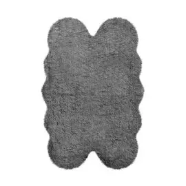 Шкура Ковровые галереи 120х180 овчина искусственная D.bl tip wh 4шк