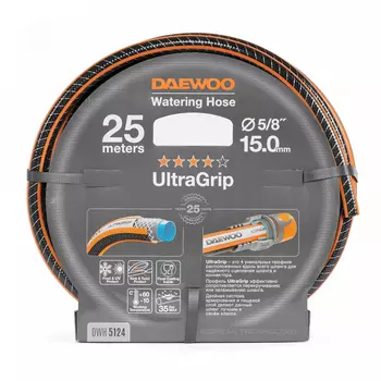 Шланг DAEWOO UltraGrip 5/8 (15мм) 25м