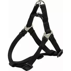 Шлейка для собак TRIXIE Premium One Touch M 50-65 см Черный