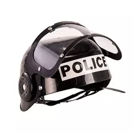 Шлем Long Cheng Yiwu City полиция черный