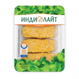 Шницель из индейки ИндиЛайт "Аппетитный" охлажденный 450 г