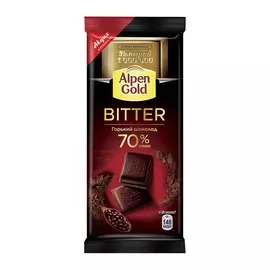 Шоколад Alpen Gold Bitter горький 70% 85 г