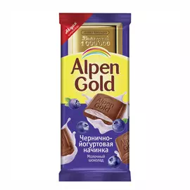 Шоколад Alpen Gold Молочный Черника с йогуртом 90 г