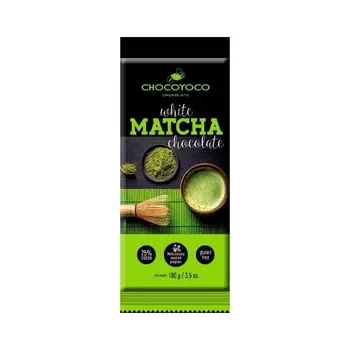 Шоколад белый Chocomoco Matcha 100 г