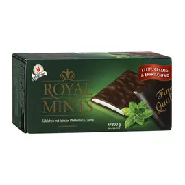 Шоколад Halloren Royal Mints с мятной начинкой 200 г