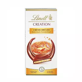 Шоколад Lindt Creation молочный с начинкой Крем-брюле 150 г