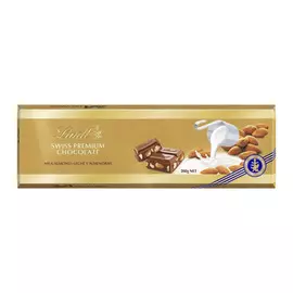 Шоколад Lindt с цельным миндалем 300 г