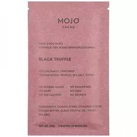 Шоколад Mojo cacao Black Truffle горький 70%, 20 г