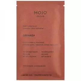 Шоколад Mojo cacao Grenada горький 100%, 20 г