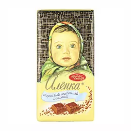 Шоколад молочный Аленка пористый 95 г