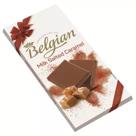 Шоколад молочный Belgian Соленая карамель 100 г