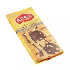 Шоколад Россия щедрая душа Белый Дуэт в карамельном 85 г