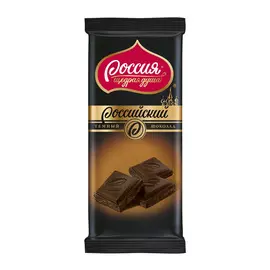 Шоколад Россия щедрая душа Российский темный 90 г