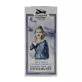 Шоколад Starbrook Airlines молочный с дробленым печеньем 100 г