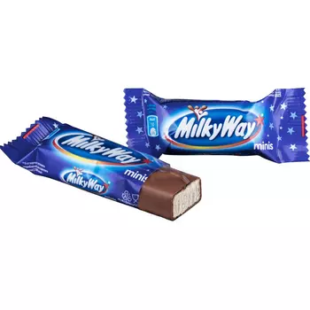 Шоколадные батончики Milky Way minis, кг