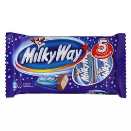 Шоколадный баточник Milky Way Мультипак 130 г