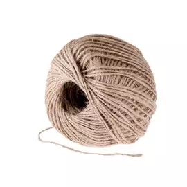 Шпагат джутовый Сибртех, 1,5 мм, L 100 м, 2-ниточный,