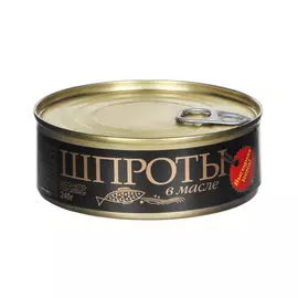 Шпроты Штурвал В масле ключ 240 г