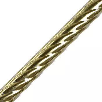 Штанга Уют d20 ост витая латунь 220см