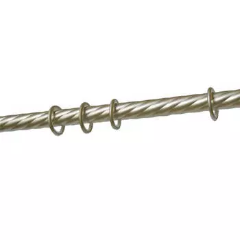 Штанга Уют диаметр 2 см Ост витая шампань 220 см