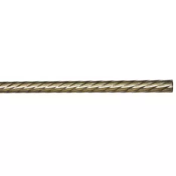 Штанга Уют Ост витая бронза диаметр 1,6 см, 220 см