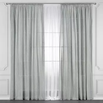 Штора Daily By T Бланш зеленый 200х270 см