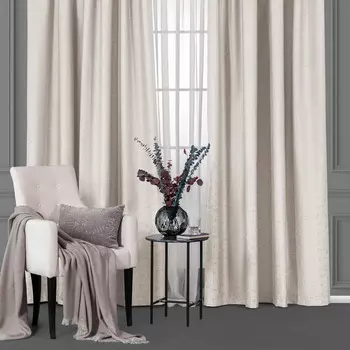 Штора Daily by Togas Кассель экрю 200х270 см 2 предмета