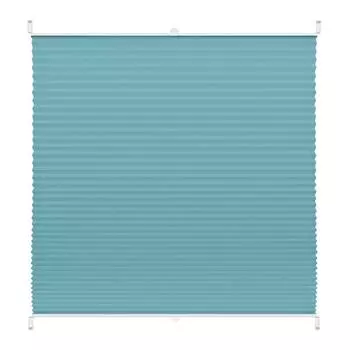 Штора Decofest плиссе плайн бирюзовый 40х160