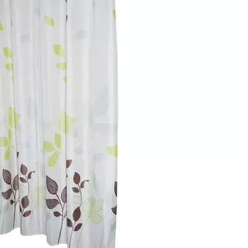 Штора для ванной Ridder Gerlinde бежевый/коричневый 180x200 см