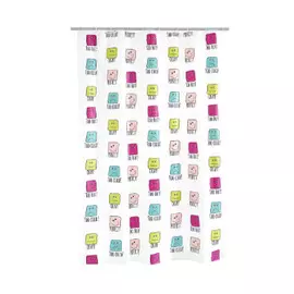 Штора для ванных комнат Enjoy цветной 180Х200 Ridder