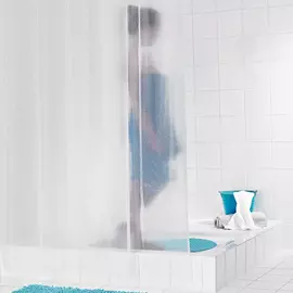 Штора для ванных комнат Stripe полупрозрачный 180*200 Ridder