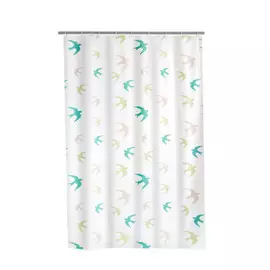 Штора для ванных комнат Swallow цветной 180Х200 Ridder