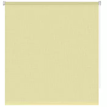 Штора рулонная Decofest Шантунг Лимонный 140x175 см