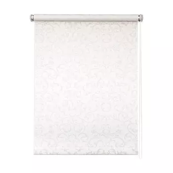 Штора рулонная Уют Дельфы белый 50х175 см