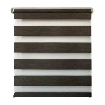 Штора рулонная Уют Канзас шоколадный 100х160 см