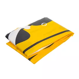 Шторы для ванной 180х200см Bacchetta dacar yellow 40205320500