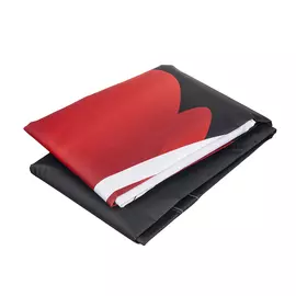 Шторы для ванной 180х200см Bacchetta tulipani red 40206220600